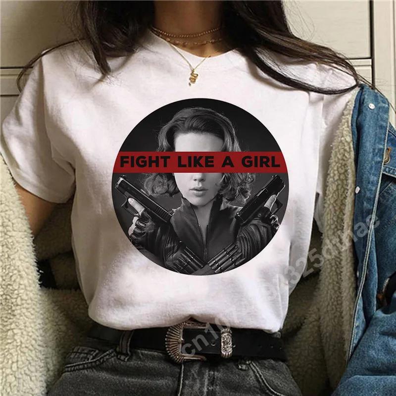 

Harajuku Women Clothing Oversize T Shirt Summer Shortsleeve Girl Power 90s Graphic Tshirt Grunge Aesthetic Y2k Tops FeUnisex Tees S