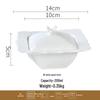 European Gold Rim Ceramic Bird's Nest Dessert Bowl with Lid | Embossed Palace Tureen Set for Sweet Soup