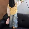 Girls' Pants Children's Jeans Loose Wide Leg Pants Korean Casual Jeans