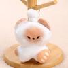PP Cotton Animal Bread Cat Keychain Collection Stuffed Animal Bag Pendant  Jewelry Accessories