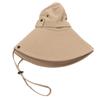 Fishing Hat Over UPF 50 UV Protection Adjustable Waterproof Versatile Travel Bucket Hat for Outdoor Fishing Khaki