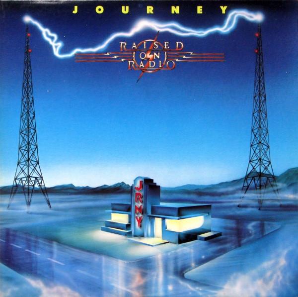 

LP Record JOURNEY Raised On Radio OC39936 Columbia 1986 Canada Rock Used