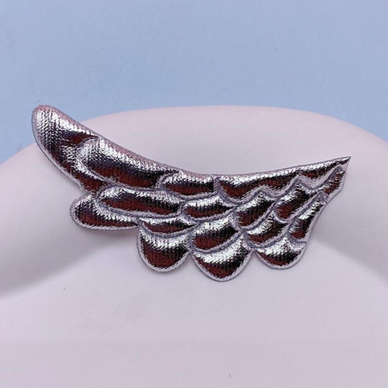 Personality Fashion Wing Padded Appliques Children Hair Clip Sock Hat Accessory for Costume Decoration