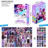 96 STUKS Kpop Demonenjagers Laserkaarten K-Pop Heksenjacht Cartoon Serie Accessoires 60 STUKS Lomo Kleine Kaarten & 36 STUKS Stickers
