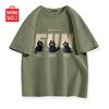 MINISO Men's Loose Fit Pure Cotton Short Sleeve T-shirt Z