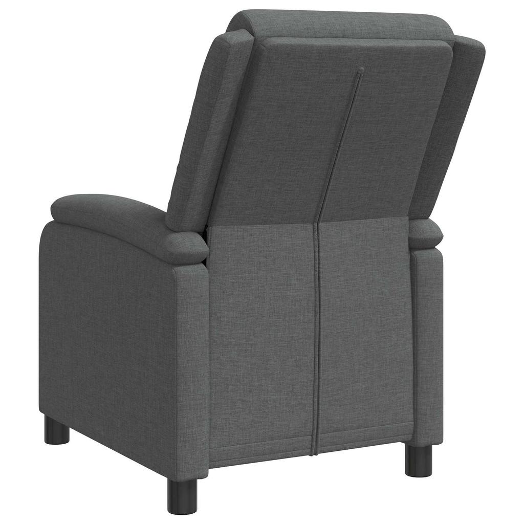 Recliner Dark Gray Fabric