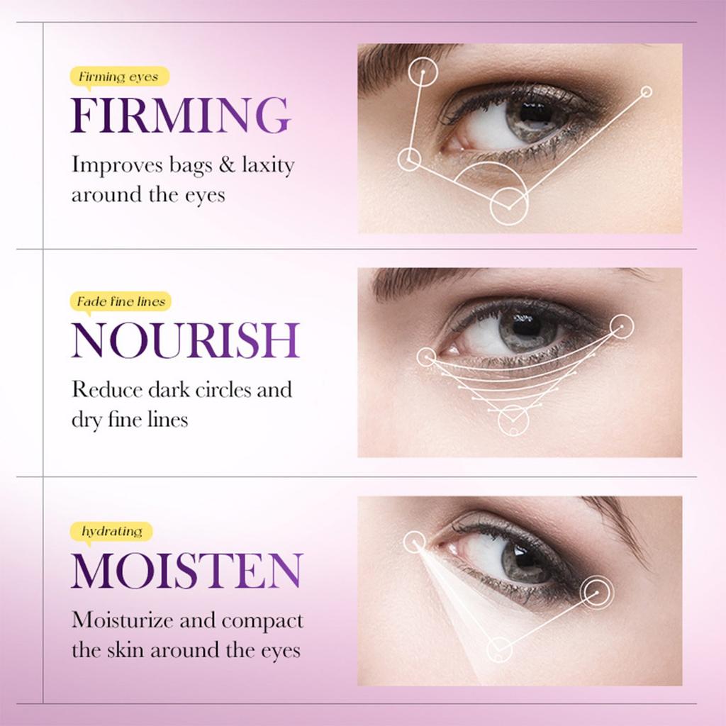 Tight Eye Bag Removing Eye Mask With Black Circles, Fine Lines, And Fishtail Lines 2ml