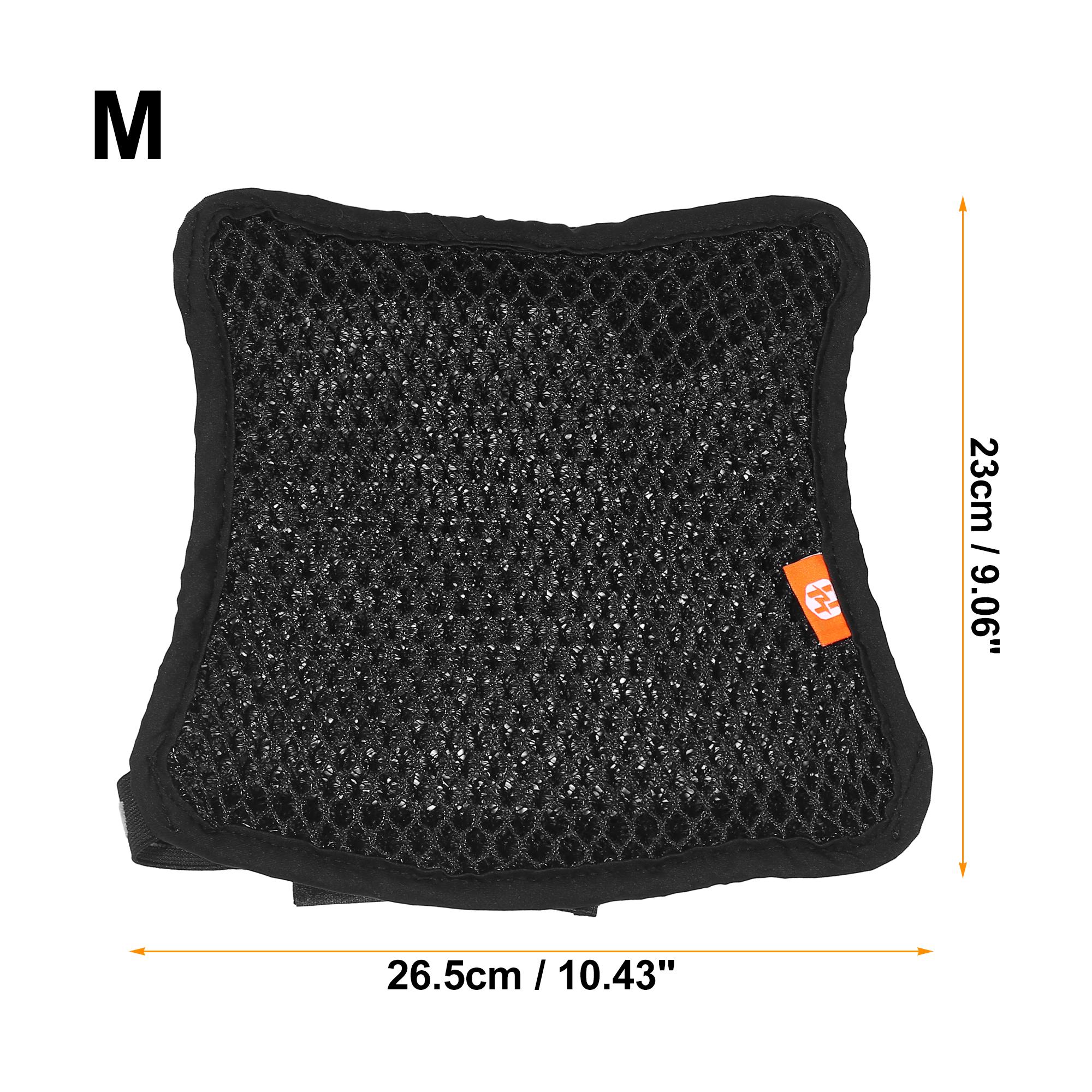 Motoforti 3D Mesh Protector S M L XL XS Motorcycle Seat Cover Breathable Single Double Layer Motorbike Scooter Seat Cushion Pad
