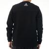 Adidas Logo Print Sports Casual Pullover Crewneck Sweatshirt Men Sweatshirt Black GM6538