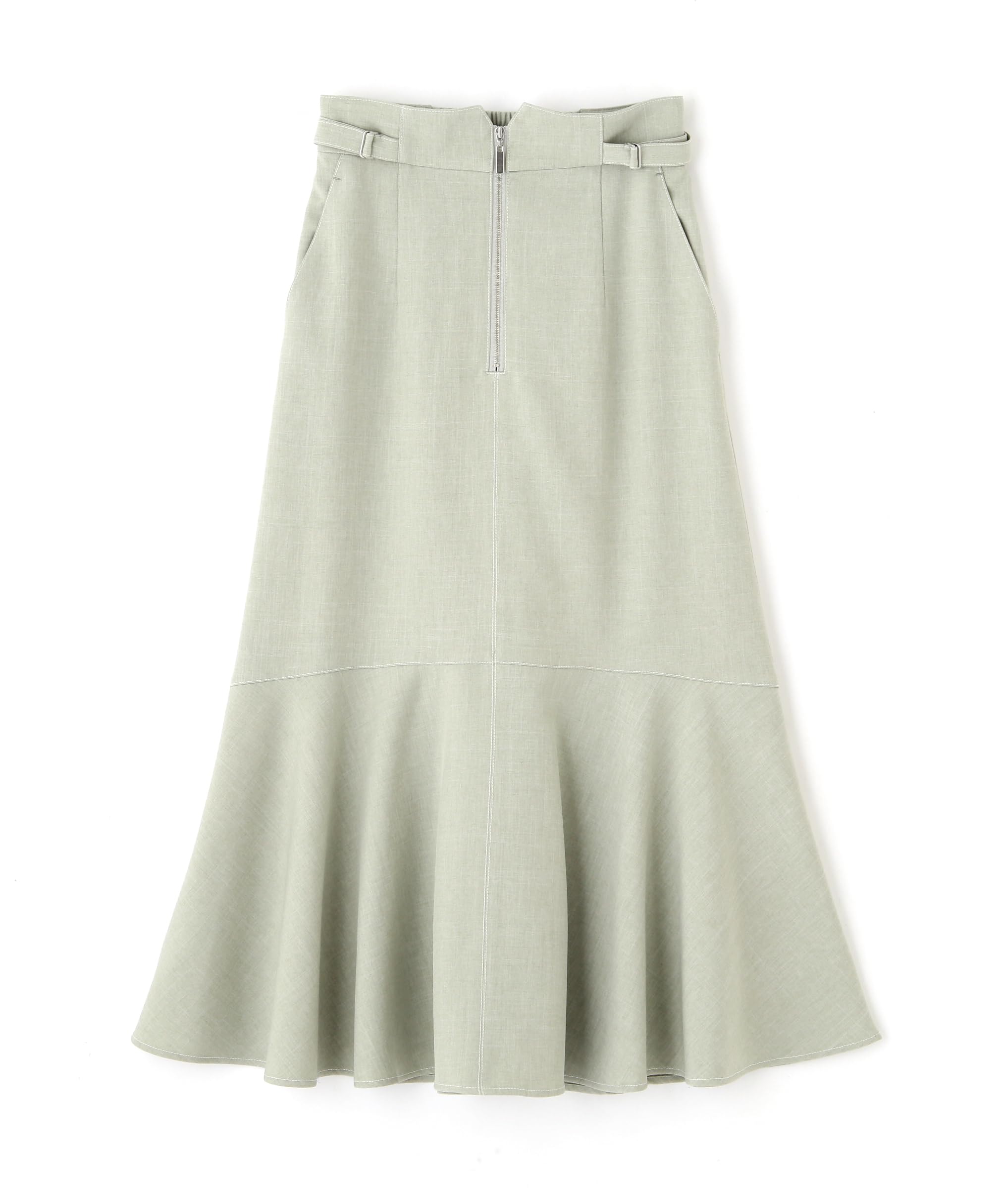 

Jill by Jill Stuart Front Zipper Mermaid Skirt (125-5220009) Mint