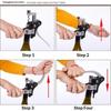 Apribottiglie Lega di Zinco Creativo Apribottiglie per Vino Cavatappi a Forma di Coniglio Apribottiglie per Vino per la Casa Regalo per Amico