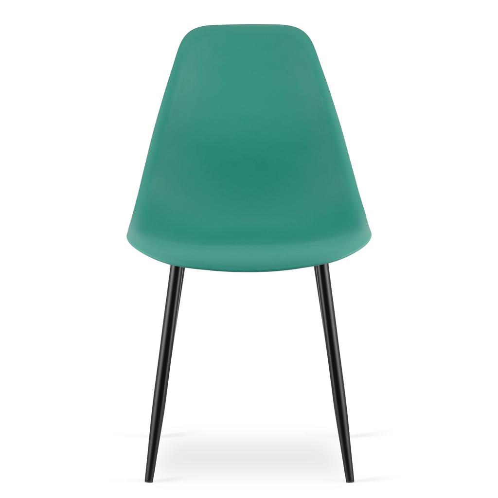 WAT Chair Green / Black Legs X 3