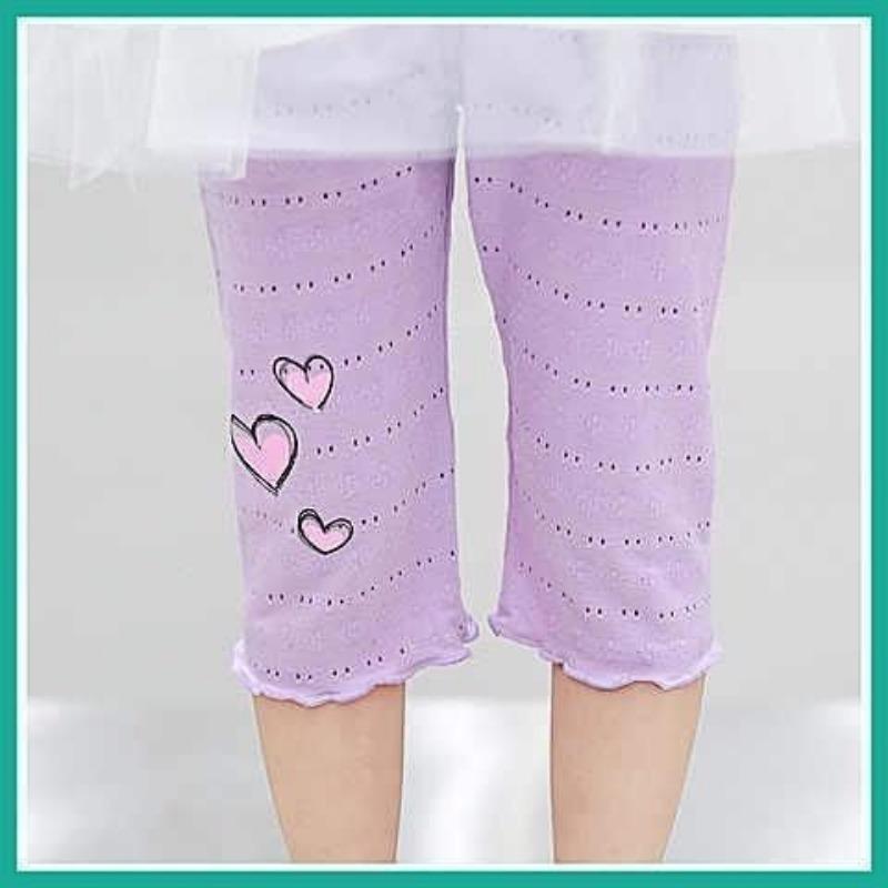 

Тонкие брюки средней длины для девочек, детские летние укороченные брюки нового стиля, повседневные укороченные брюки выше колена для малышей 140