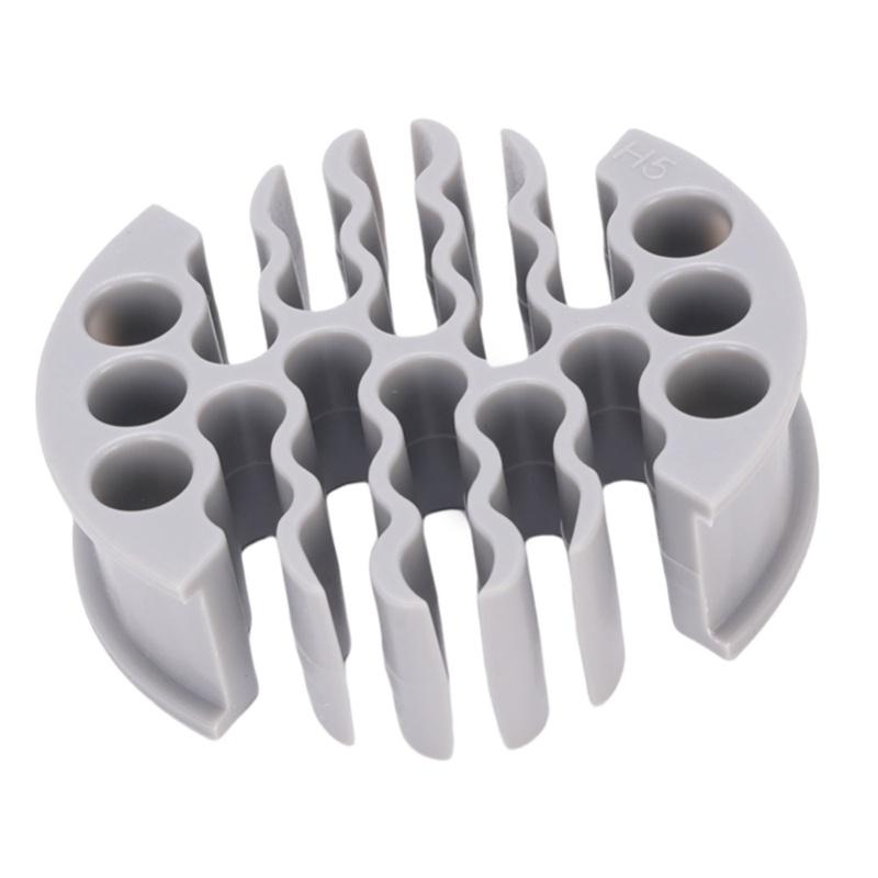 Network Cable Organizer Ethernet Wire Arrangement Tool For CAT 5 CAT 5E CAT 6 Shielded Wires Gray CAT5 Wire