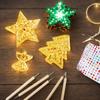 Craft Foil Handmade Foil Paper Craft Kit Silver Gold Shimmer Shiny Embossing Engraving Painting Kit Crafting Art for Kids Adults