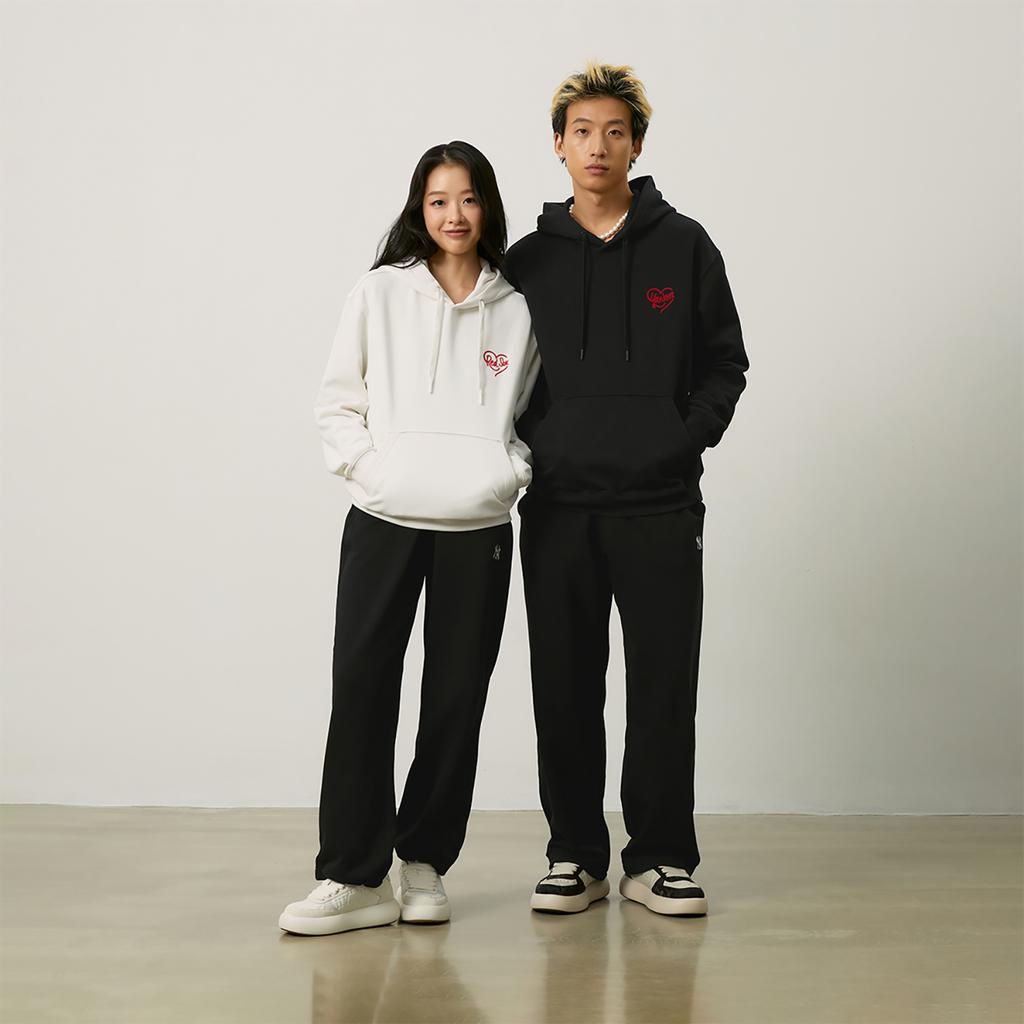 New MLB Boston Red Sox Heart FW24 Sweatshirt Unisex Cream 3AHDH0144-43CRS