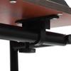 60cm Adjustable Height Stand Up Laptop Desk Computer Standing Desk with Rollers Laptop Computer Stand Desk Stand Up Laptop Desk
