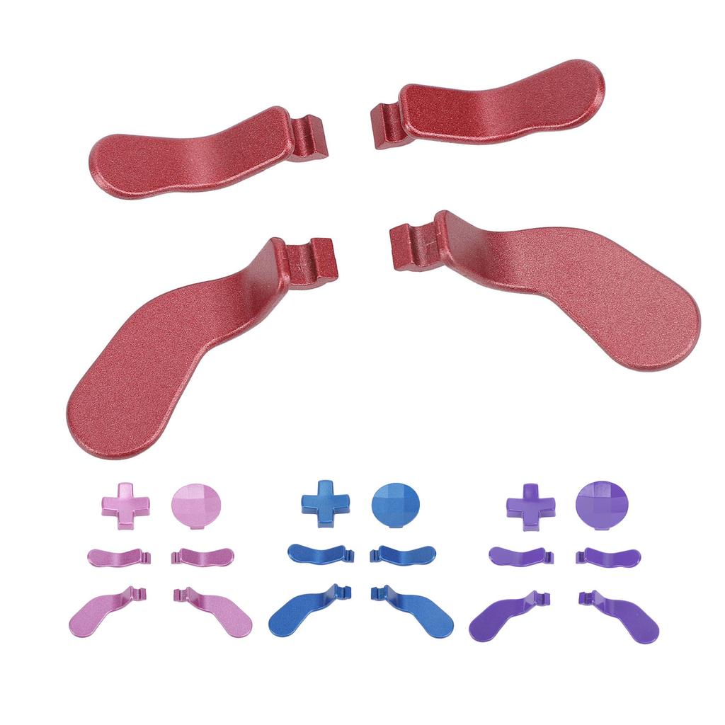 6Pcs Wireless Controller Paddles D Pads Metal Replacement Parts Accessories Repair Kit Component Set