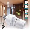 E27 PIR Motion Sensor Light Socket Smart Bulb Holder Adapter AC 110–240V LED Lamp Base Converter for Home Automation Lighting Control