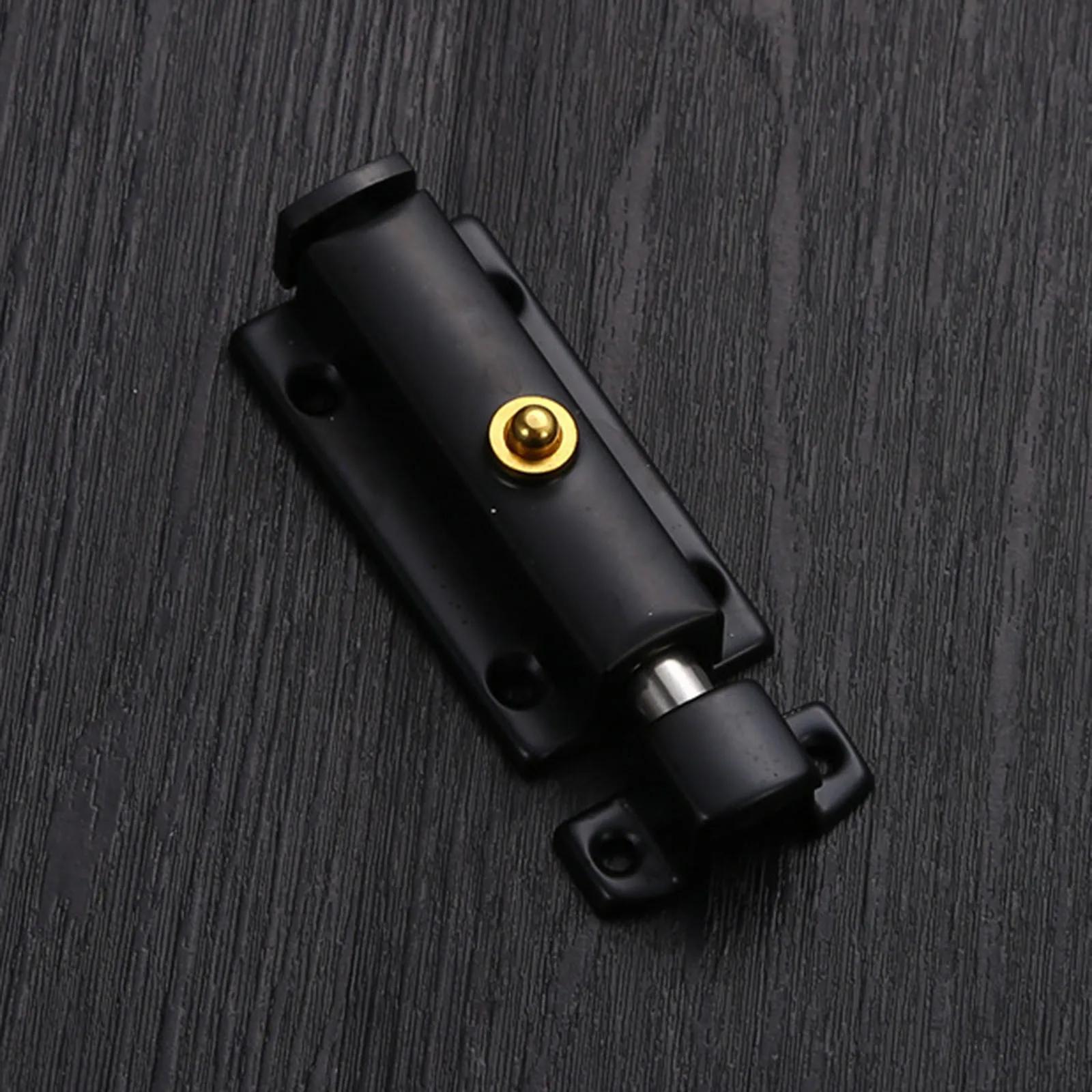 

Дверная защелка из нержавеющей стали, раздвижные болты, противоугонная утолщенная защелка, фурнитура, самозащелкивающаяся задвижка, кнопка, ворота, безопасная дверь туалета