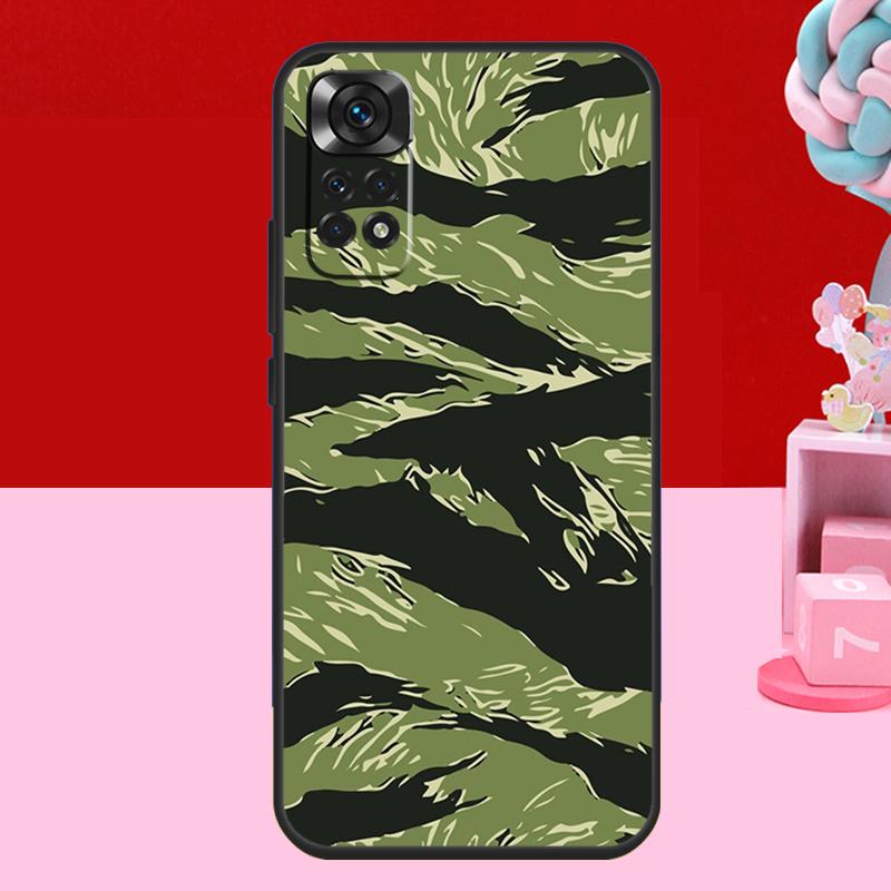 Camo Camouflage Pattern Case For Xiaomi Redmi Note 11 10 12 13 14 15 Pro Plus Redmi 15 C 14C 10C 12C 13C Soft Cover