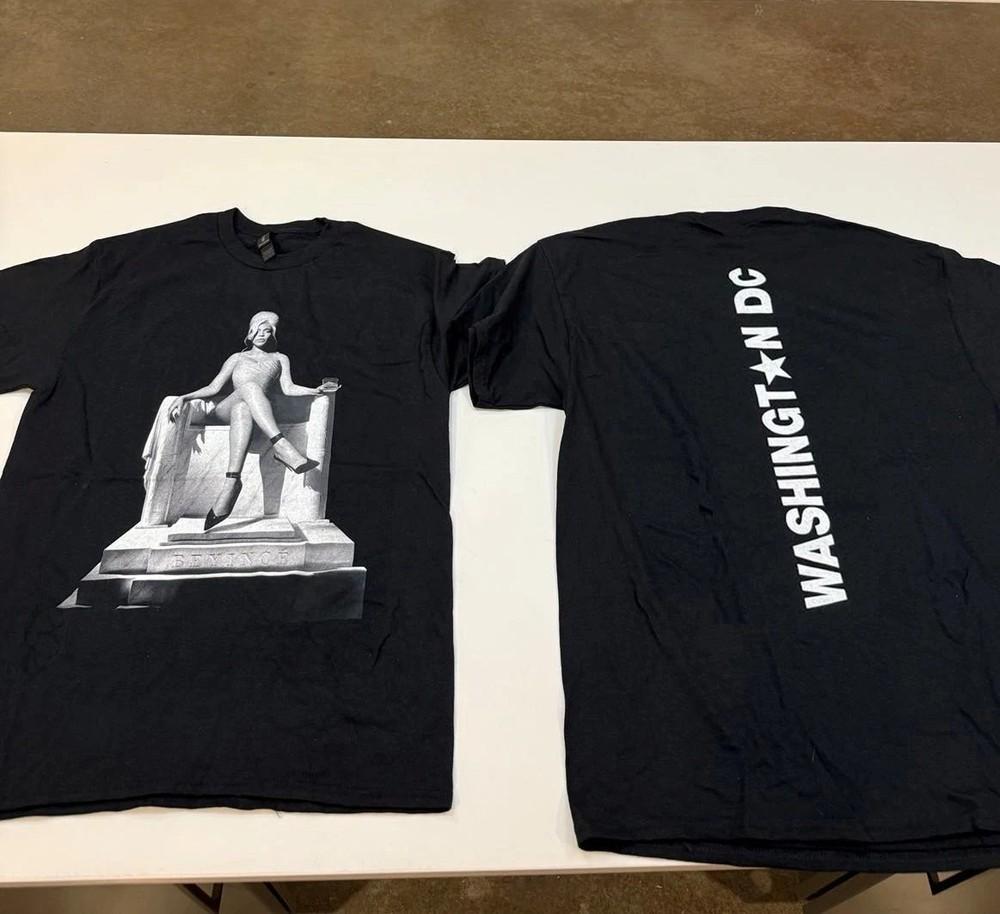 

Beyoncé Cowboy Carter Tour Shirt 2025 – Washington DC Lincoln Statue Graphic Tee L