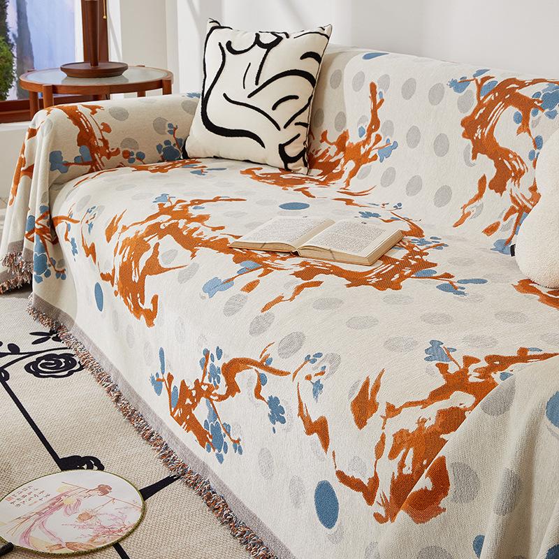 Chenille Sofa Cover Cloth Four Seasons Universal Non-Slip Sofa Towel Universal Sofa Backrest Cover Towel Cushion
