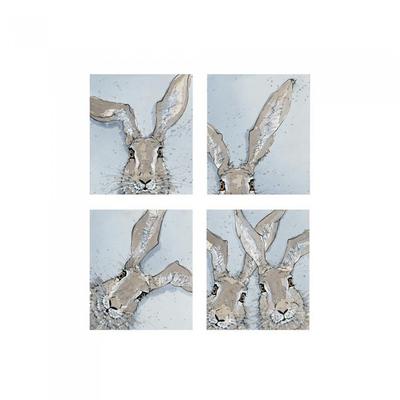 Bev Davies Photo Booth Hares Print