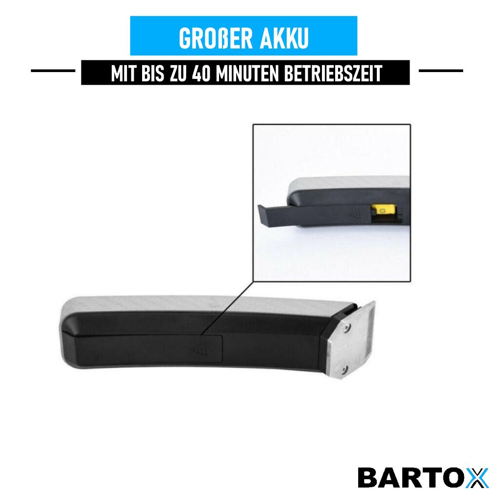 BARTOX Aparador de Barba Cortador de Cabelo Profissional Barbeador Masculino Aparador
