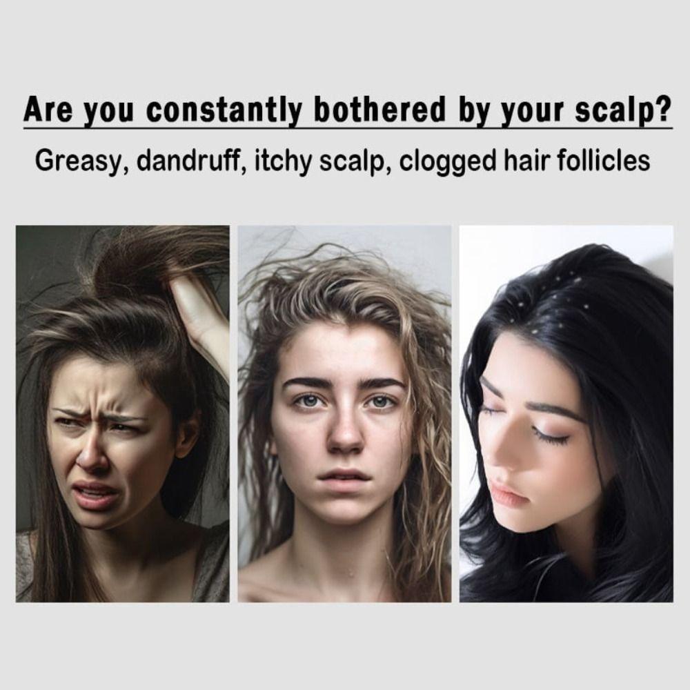 Anti Tangling Anti-Dandruff Massage Comb Hollow Hair Brush Cleansing Comb Hair Health Care