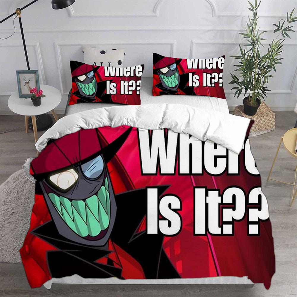 

New Game Villainous Bedding Sets Quilt Bed Cover Comforter Duvet Cover Pillow Case 2-3 Pieces Sets Kids Adult Bedroom Decoration EU Twin 135x200cm