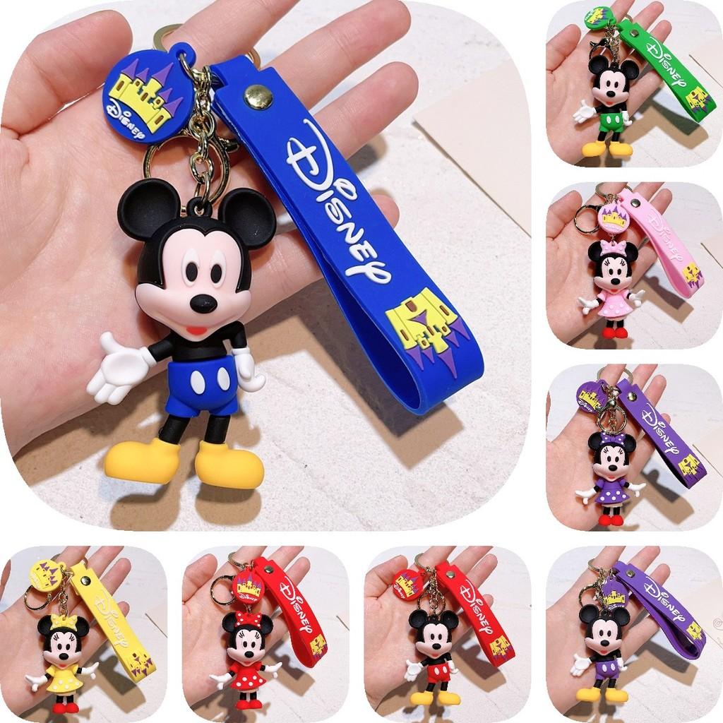 Adorable Minnie Resin Keychain For Cars Bags Cute Gift Accessory