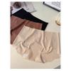 Seamless Mid Waist Plus Size Women Antibacterial Mulberry Silk Crotch Underwear