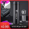 Car Sticker 2025 New 500ml Portable Car Smart Thermos Bottle Temperature Display Cup For Tesla Model 3 Model X Y Style MOD