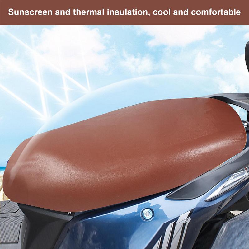Motorbike Seat Pad Cover Safe Breathable Motorbike Seat Pad Protector Powersports Seat Covers With Cartoon Pattern Design