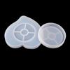 Transparent Handmade Craft Crystal Glue Dropping Tool Teacup Mat Mold Epoxy Silicone Molds
