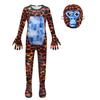 4755 Kinder Jungen Mädchen Gorilla Tag Overall Maske Outfit Weihnachten Halloween Cosplay Kostüm