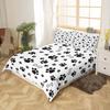 Bone Cat Claw Three-Piece Quilt Cover 3D Digital Printing Bedding Set Bed Cover