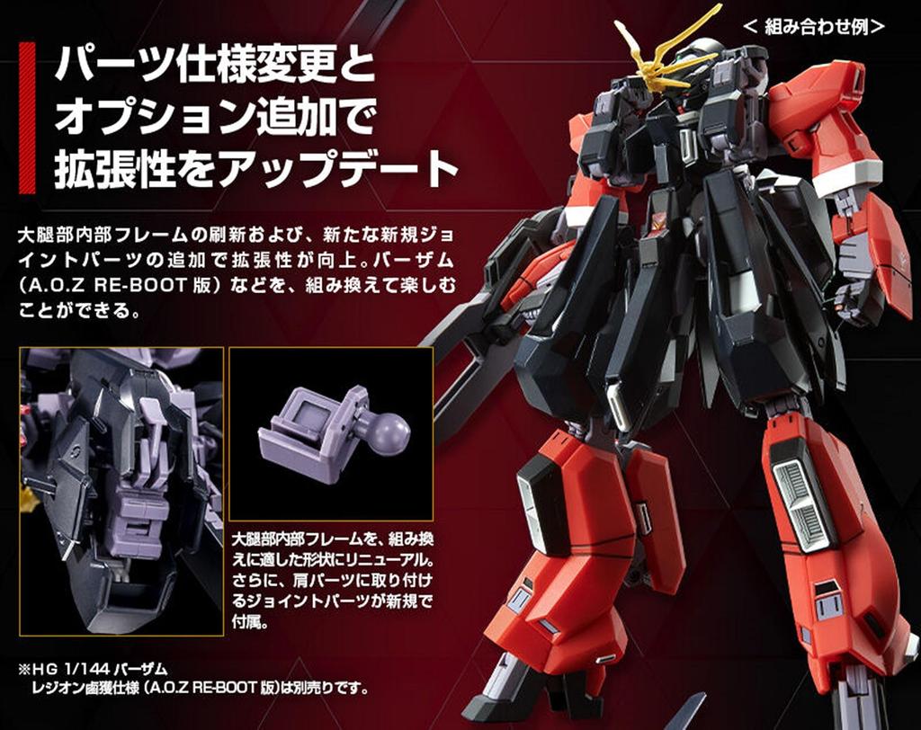 BANDAI SPIRITS HG Gundam Psycho Blade Custom 1/144 TR-6 [Woundwort] (A.O.Z RE-BOOT version)