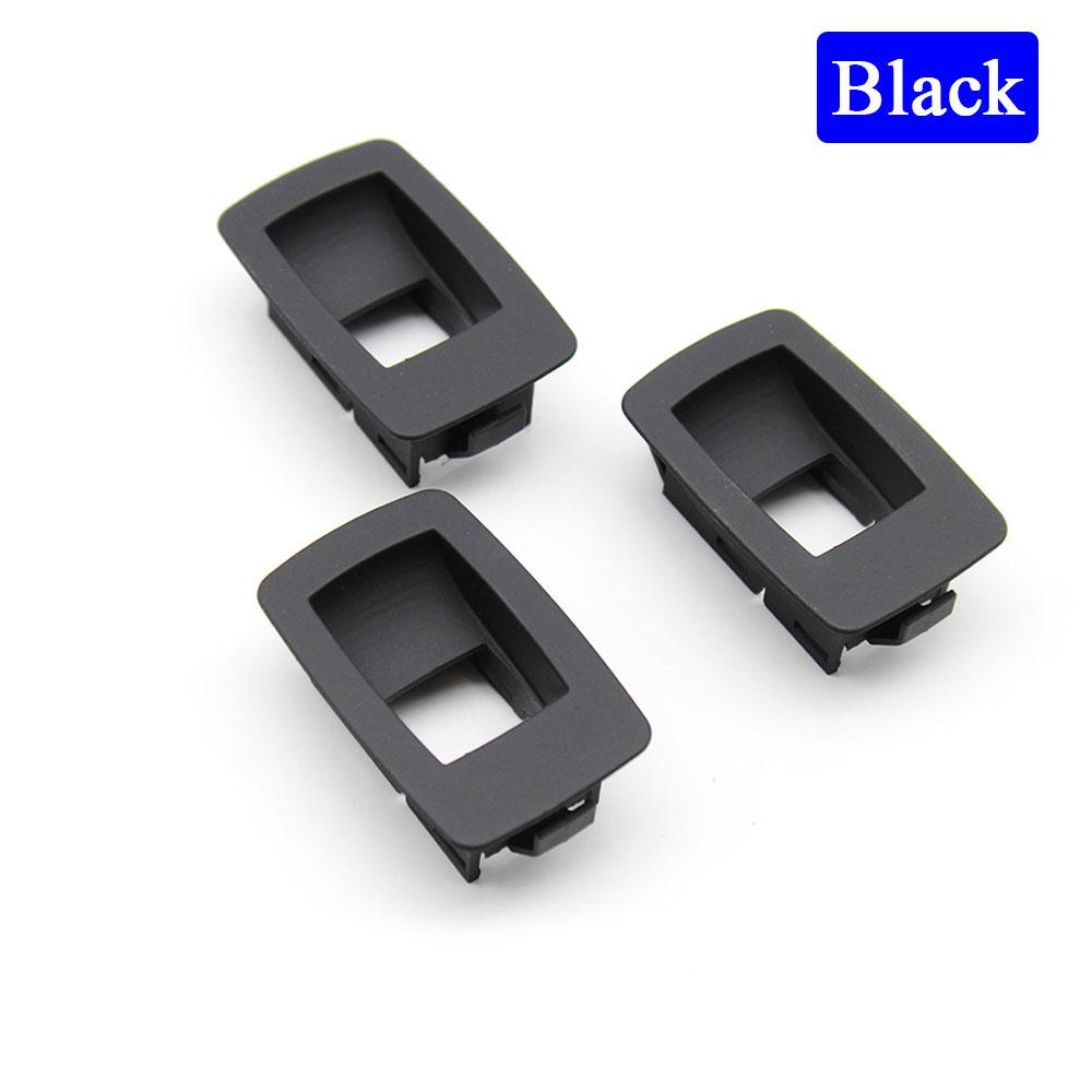 Car Front Rear Paasenger Door Window Switch 3PCS Cover Panel Replacement For BMW 3 Series E90 E91 316 318 320 325 328i