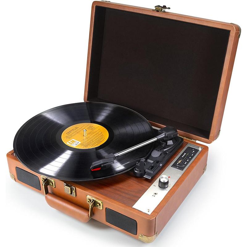 Living Room Decoration Phonograph Household European Style Music Player Retro Vinyl Record Player Bluetooth Speaker
