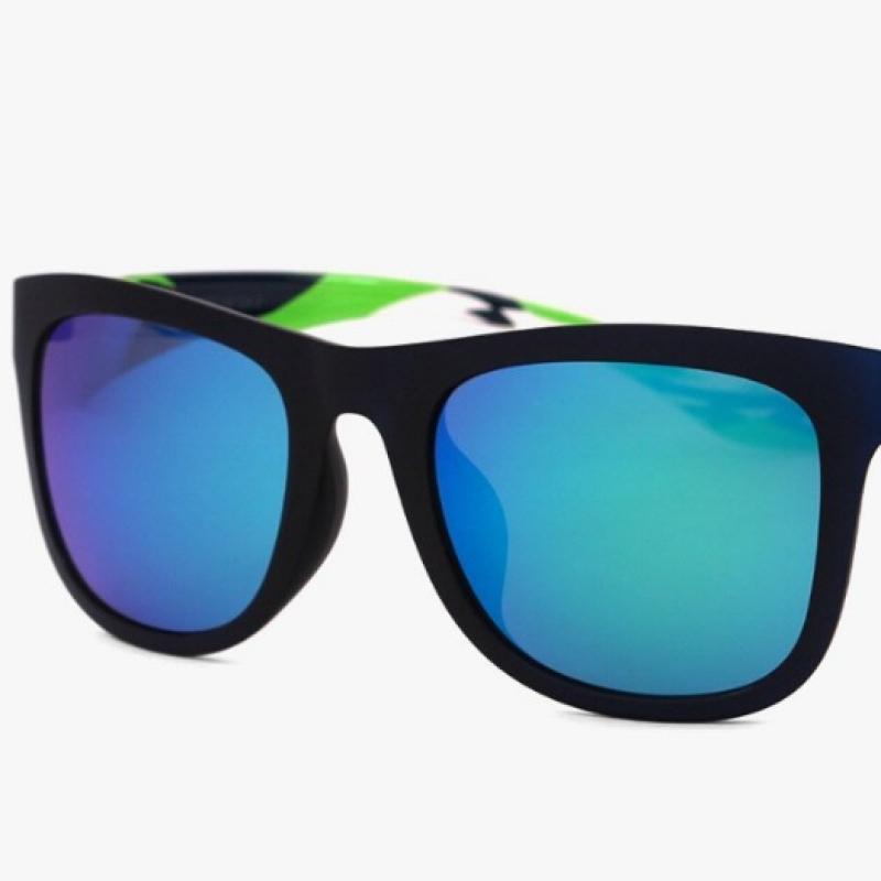 Puma Pu0016sa 005 Square Horn Rimmed Mirror Asian Fit Lightweight Sunglasses