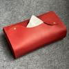 Factory Hot Selling Car Seat Headrest Hanging Leather Tissue Boxes Paper Cover Holder with Detachable Handle Affordable Price