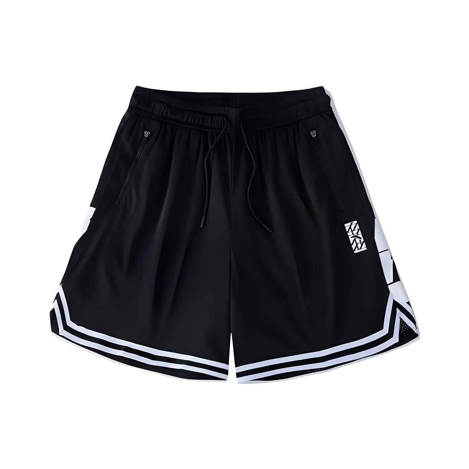 Anta Basketball Collection Basketball Shorts Men s Basic Black 152221213R-1 S