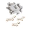 Dachshund Dog Silicone Molds for Epoxy Resin Candle Soap Making Chocolate Fondant Silicone Molds for Dessert Chocolate
