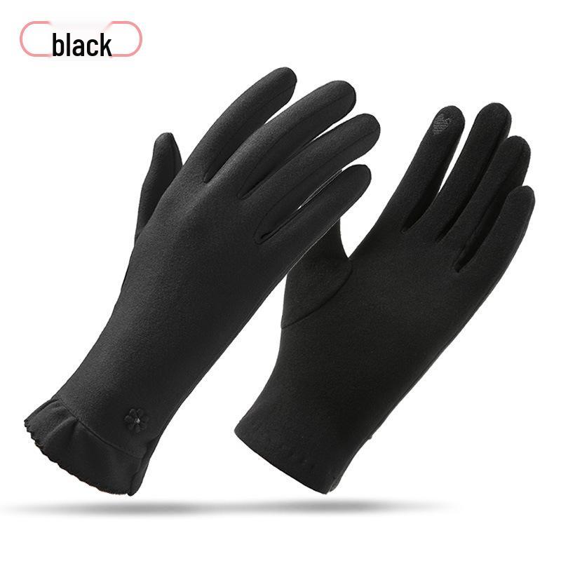 Women's Windproof Touchscreen Winter Cycling Gloves for Cold Protection
