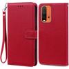 Für Redmi 9T Hülle Luxus Brieftasche Leder Klapphülle Für Xiaomi Redmi 9T Redmi9T Handyhülle Mit Kartenhalter Buchhülle Fundas