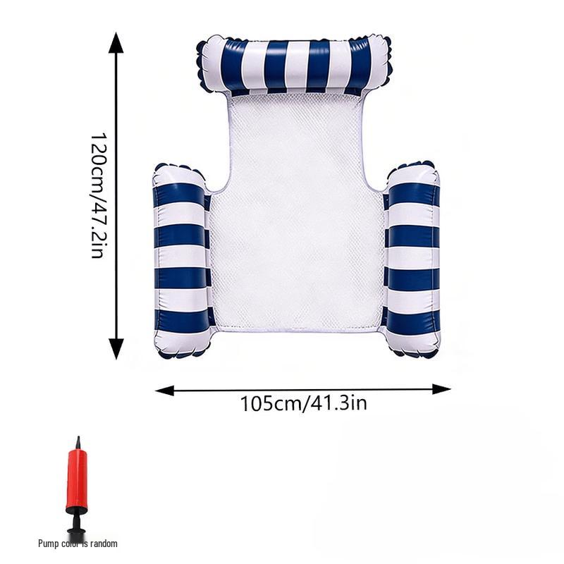 Inflatable Three-Tube Pool Float