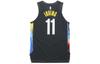 Nike NBA Basketball Jerseys Men's Black Moderate Straight Fit CN1572-012