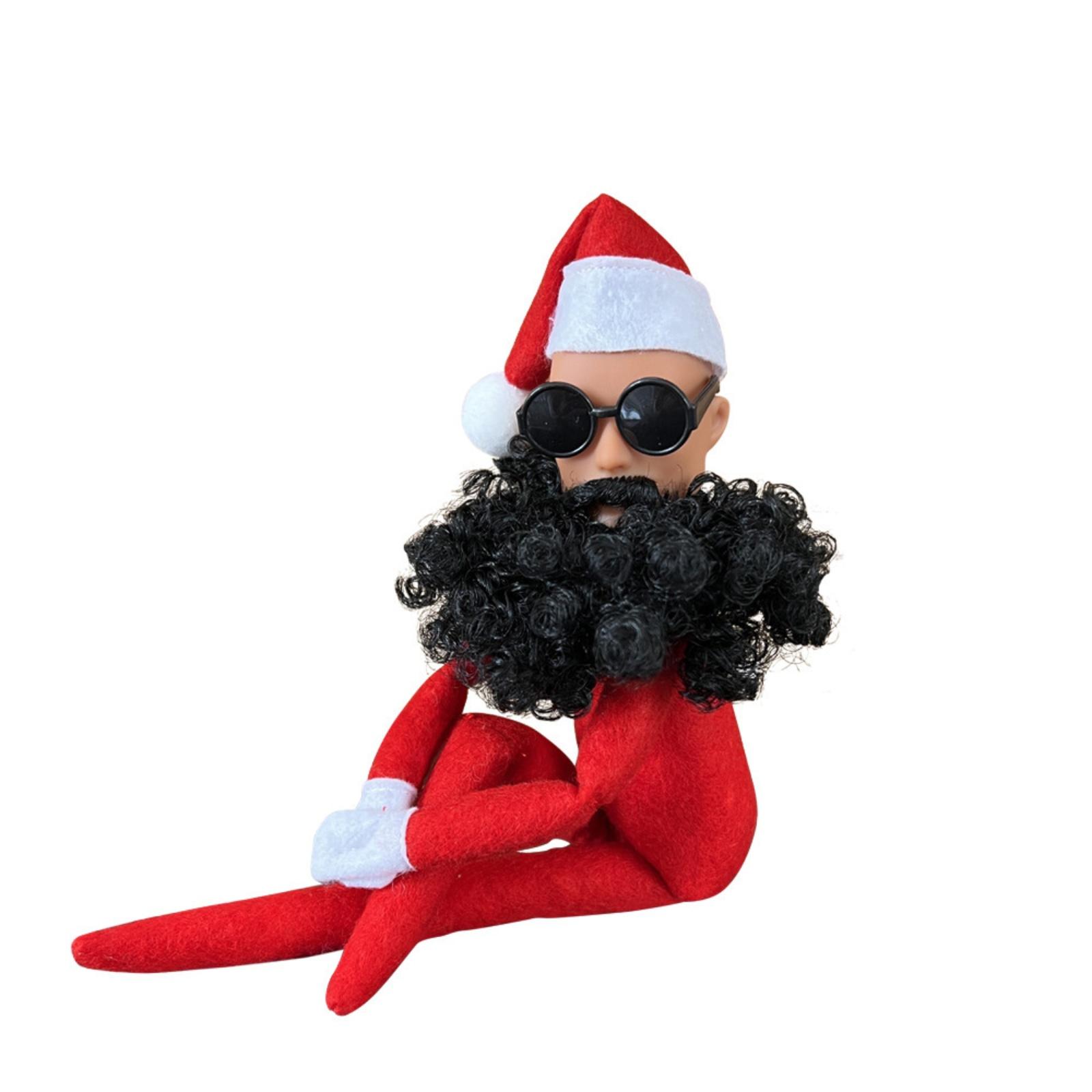 

Рождественская плюшевая кукла Красные и зеленые эльфы для украшения дома, Рождественские украшения Настольный декор для дома и офиса, Забавные игрушки, подарки и рождественские украшения One Size